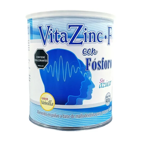 Tarro de VitaZinc-F Fósforo 400 g